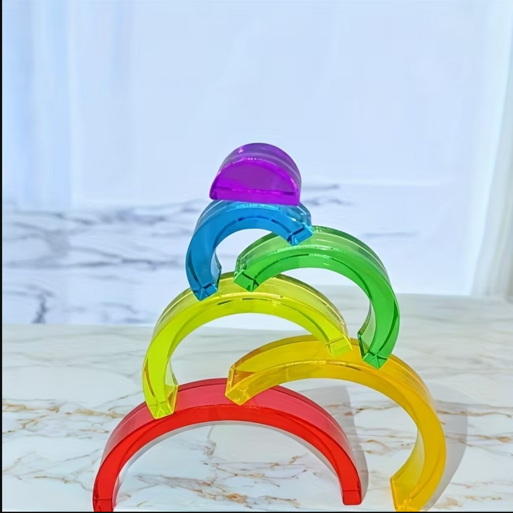 Acrylic Rainbow Stack
