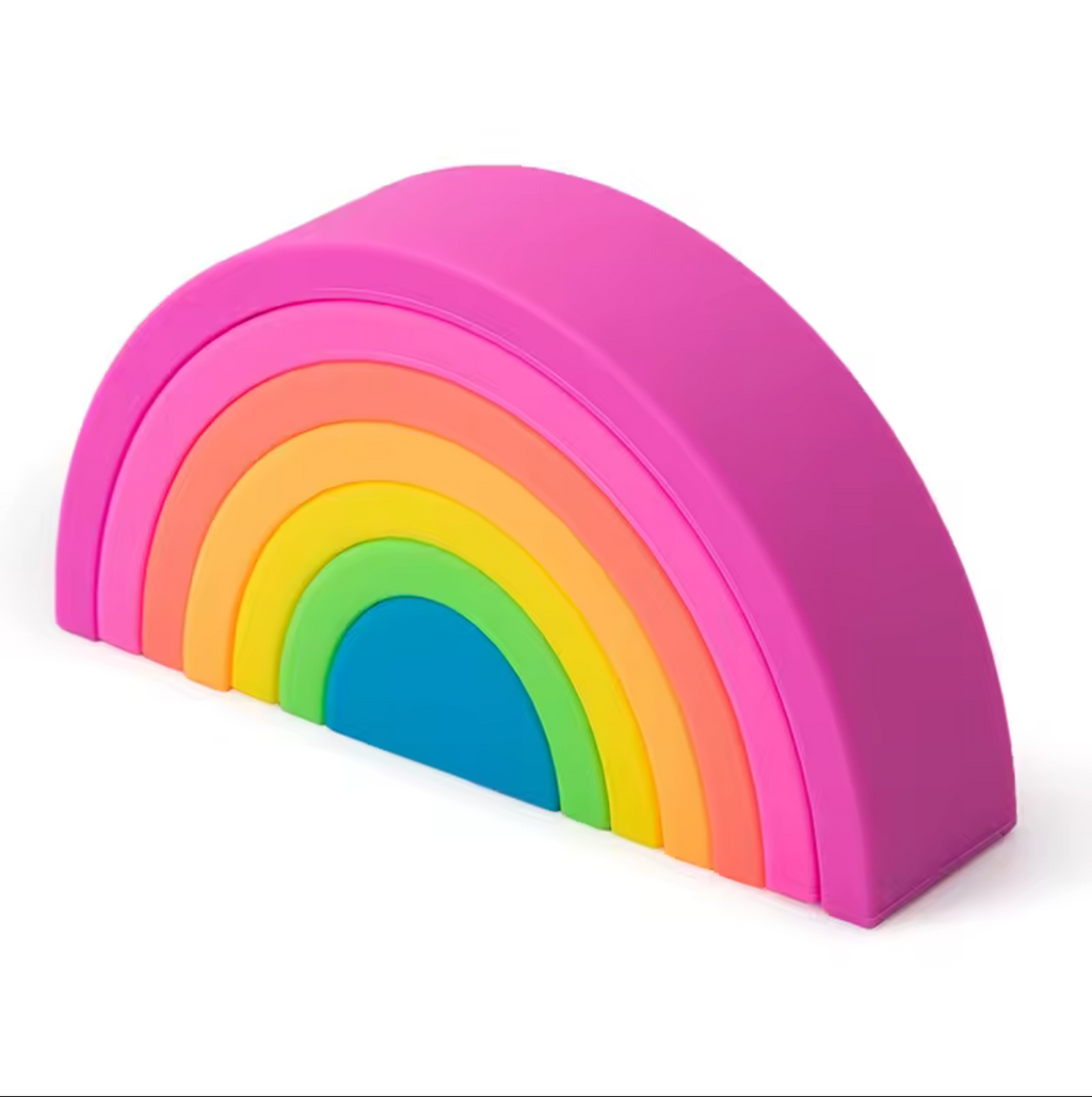 Silicone Rainbow Stack