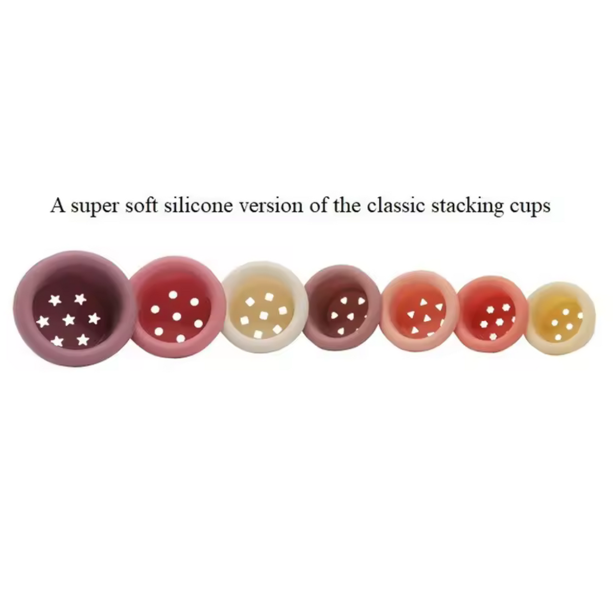 Silicone Stacking Cups