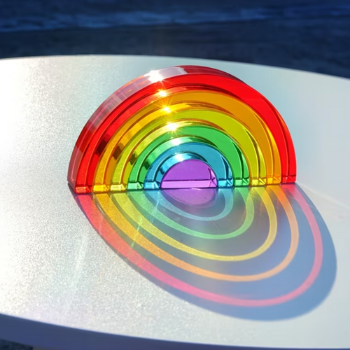 Acrylic Rainbow Stack