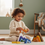Silicone Mountain Stacking set