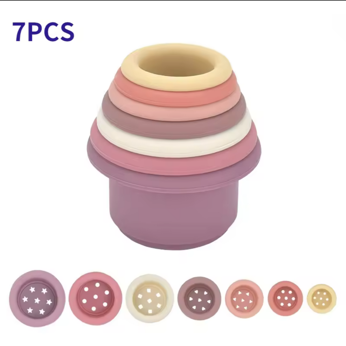 Silicone Stacking Cups