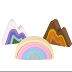 Silicone Mountain Stacking set