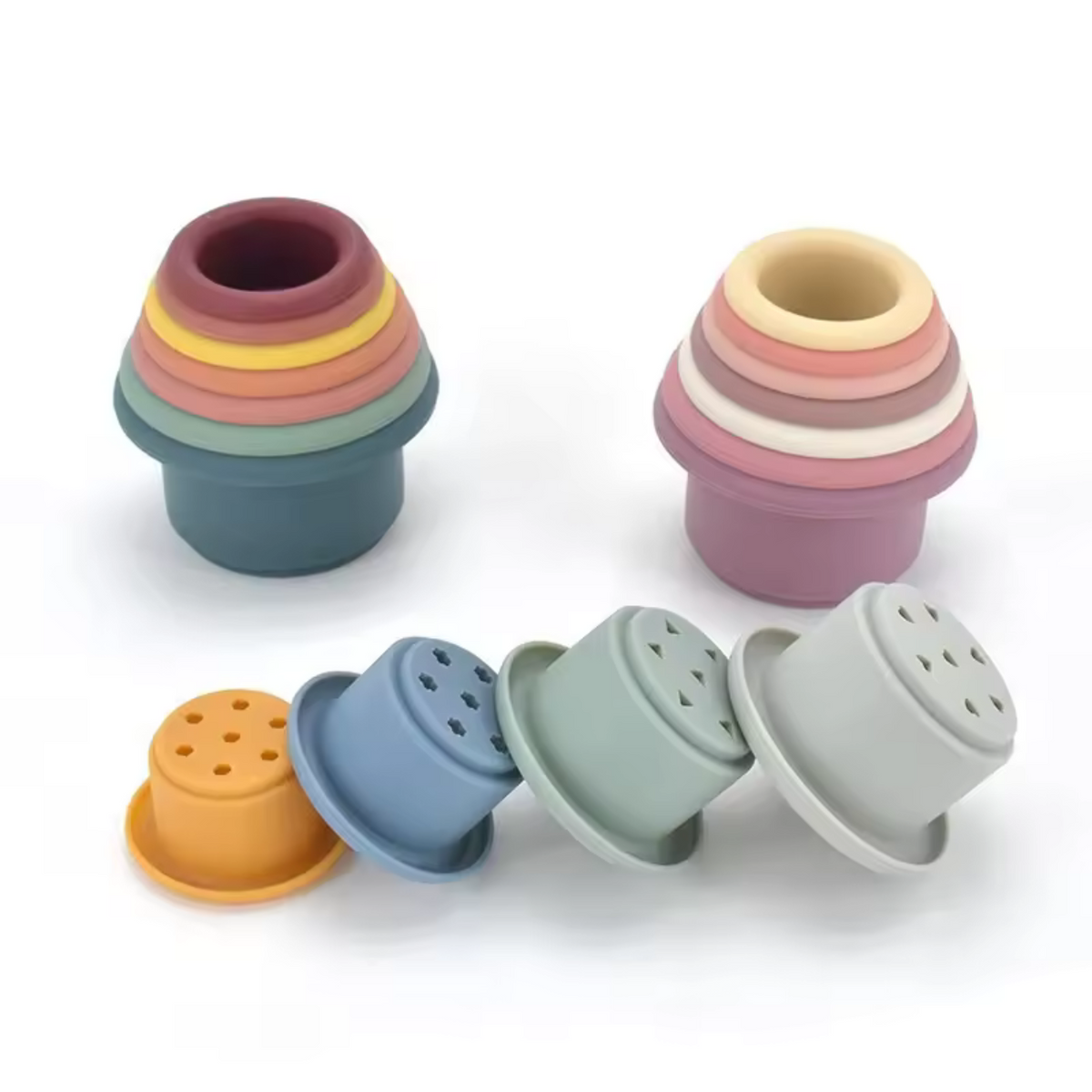 Silicone Stacking Cups