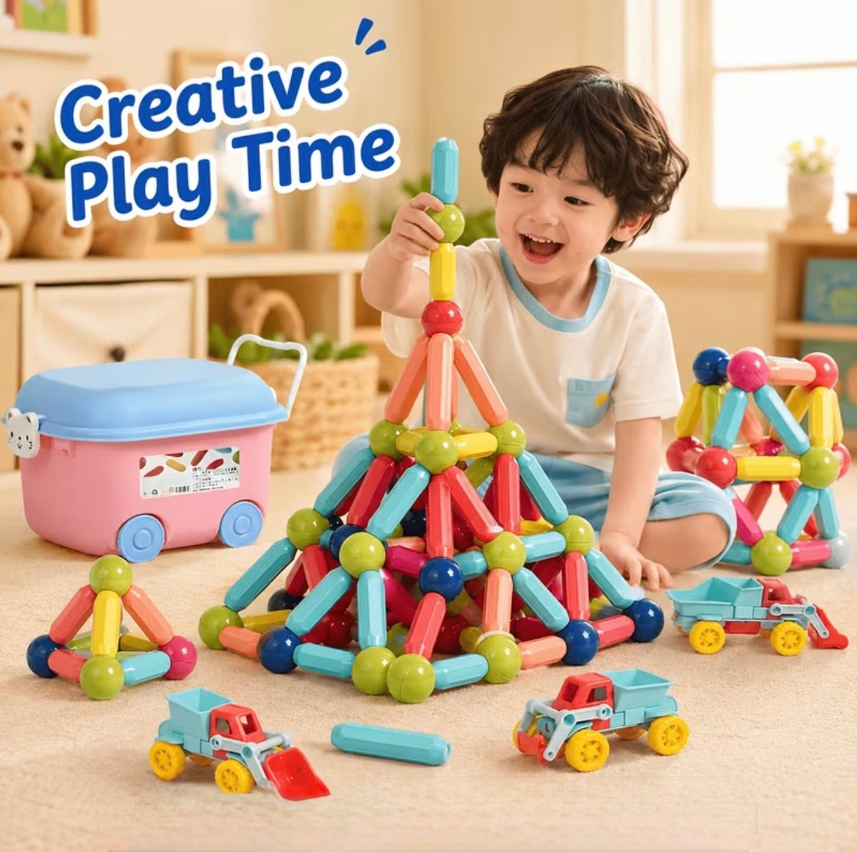 Magnetic Sticks Builder Set