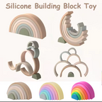 Silicone Rainbow Stack