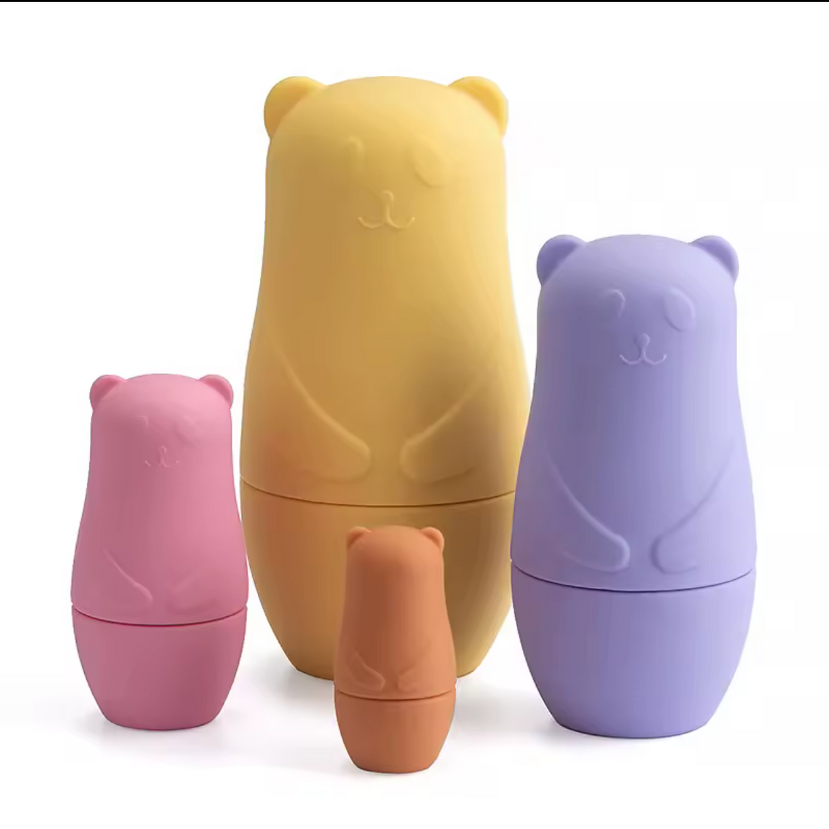 Silicone Nesting Bears